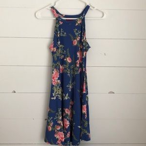 Floral Halter Top Sundress